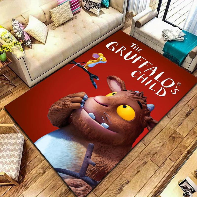 Gruffalo Carpet Rug for Living Room Bedroom Home Sofa Decoration,Kids play Nonslip Floor Mat