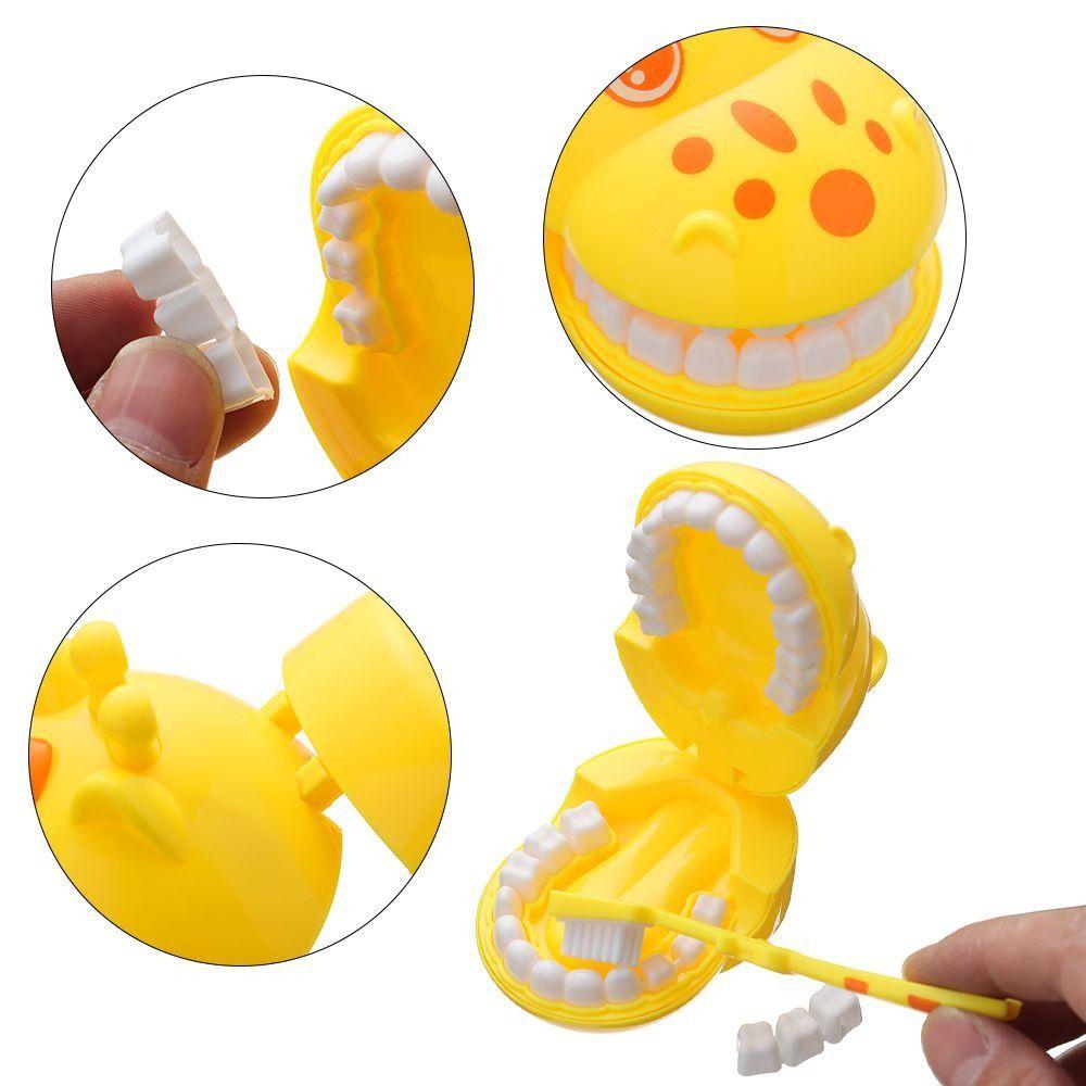 Modeling Dental Doctor Toys Kids Pretend Play Dentist Check Teeth Model Set Role-playing Games Set