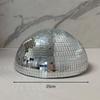 Mirror Finish Mirror Half Ball Mirror-surfaced Hemispherical Wall Decoration  Party Backdrop Decor