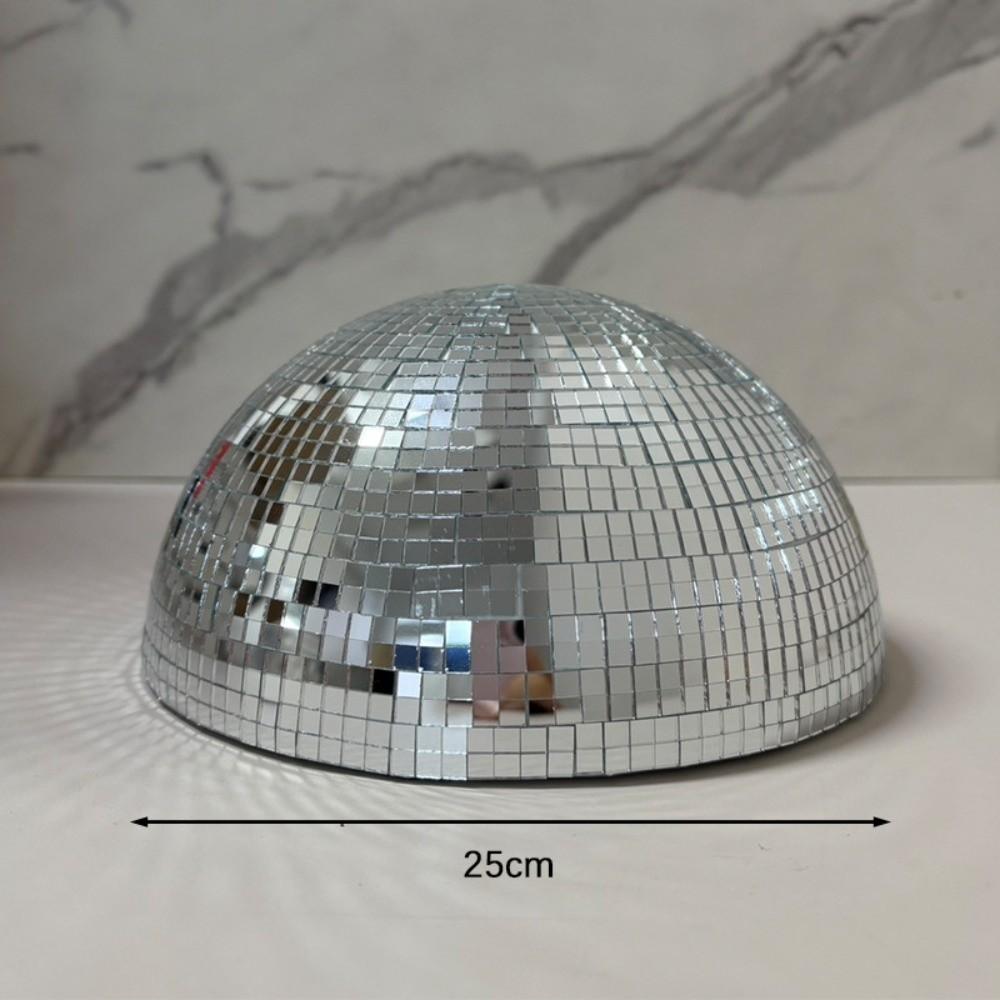 Mirror Finish Mirror Half Ball Mirror-surfaced Hemispherical Wall Decoration Party Backdrop Decor