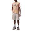Jordan Solid Color Lace-Up Mid-Rise Straight Leg Shorts Kids shorts IW1461-110