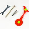 Durability Flipping Practice Targets 360 Degree Rotating Catapult Outdoor Backyard Targets Bidirectional Animal Targets