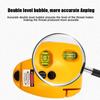 Portable Mini Vertical Spirit Level Tool Laser Levels High-precision Wall Ground Guided Level Line Tester Measurement Gauge Tool