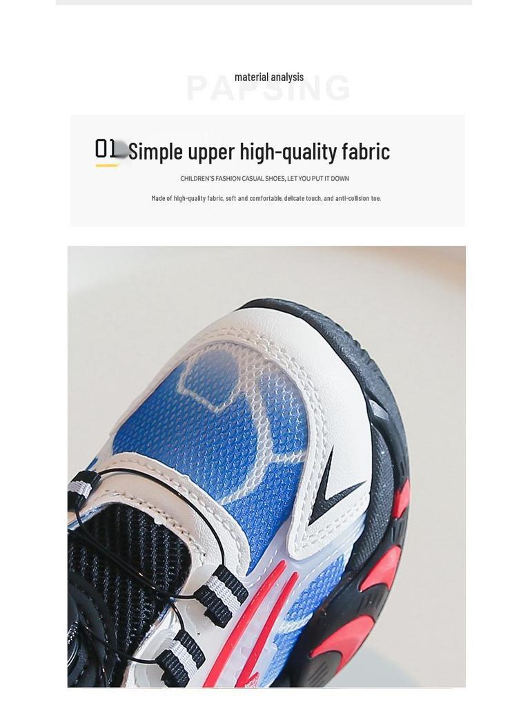 Jungen Laufschuhe Frühjahr 2026: Rutschfeste Schnür-Sportschuhe für ältere Kinder