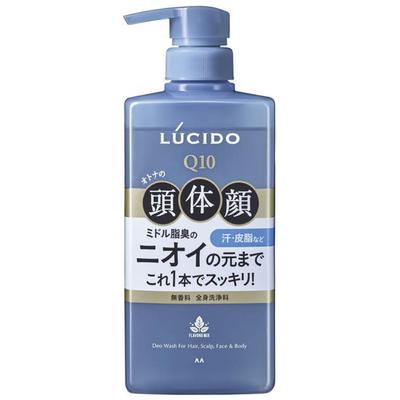LUCIDO Full Body Deo Wash - 450ml Foaming Body Shampoo, All-in-One Cleanser