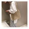 Wind Cotton Handmade Woven Bag, Beach Bag, One Shoulder Portable Leisure Hollowed Out Tourism And Vacation Fishing Net Bag