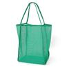 1Pc Transparent Mesh Shoulder Bag Is Fashionable Lightweight Travel Large Capacity Shopping Bag CLE