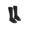 Dr. Martens Daria 1B60 Bex Leather Cross Strap Knee High Boots Women Boots Black 30798001
