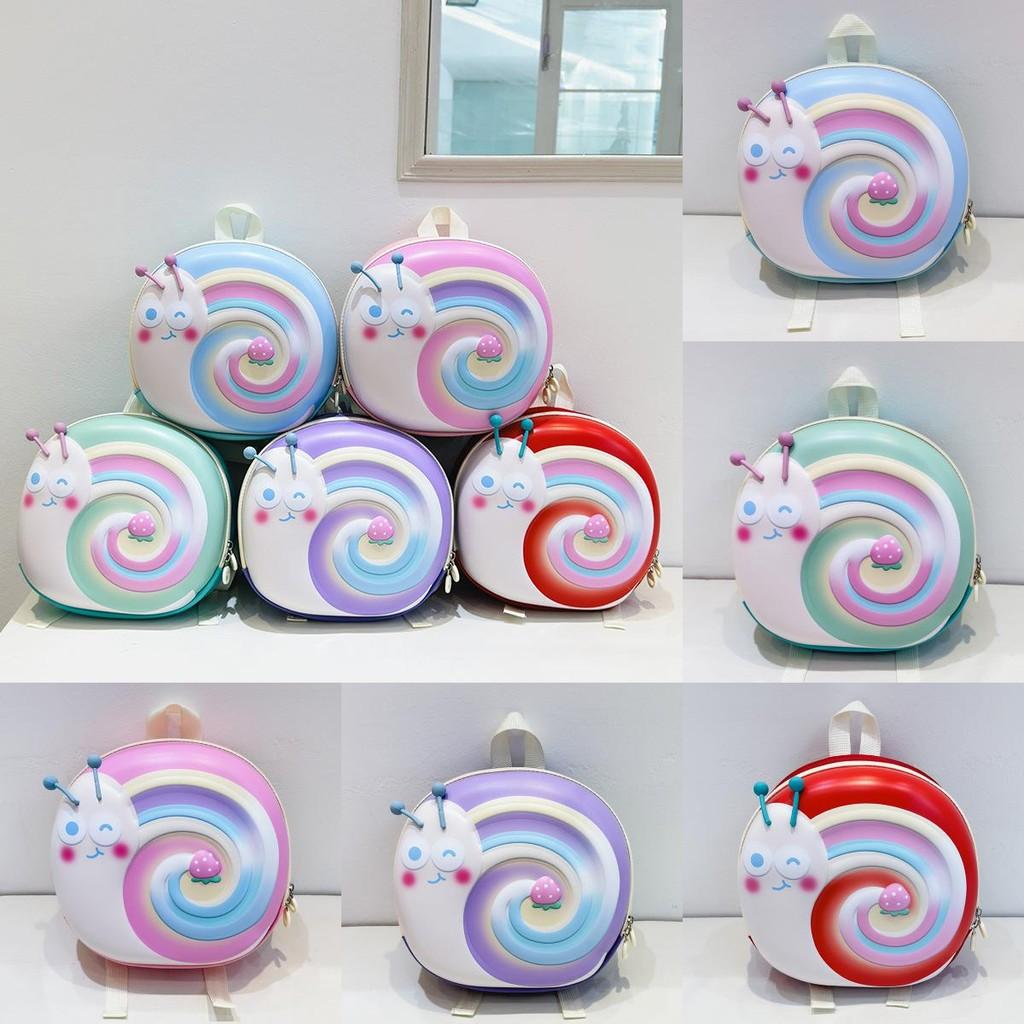 Baby Snail Oxford Cloth Eva Backpack With Breathable Mesh For Preschool Kids