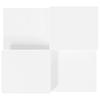 Coffee Tables 2 Pcs White Particleboard