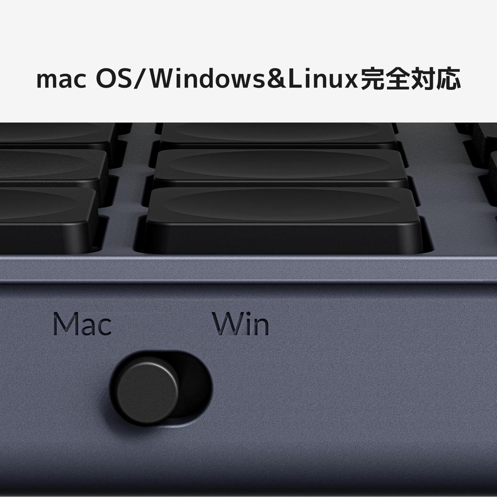 Keychron B2 Pro Wireless Keyboard with Numeric US ZMK Launcher Space Gray Ultra-Slim 96% Bluetooth/2.4GHz Keypad, Layout, Compatible,