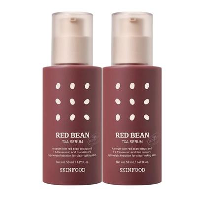 Red Bean Tranexamic Acid Serum 50ml X 2-Pack - Brightening & Pore-Refining Serum - Radiant Korean Skincare Bundle