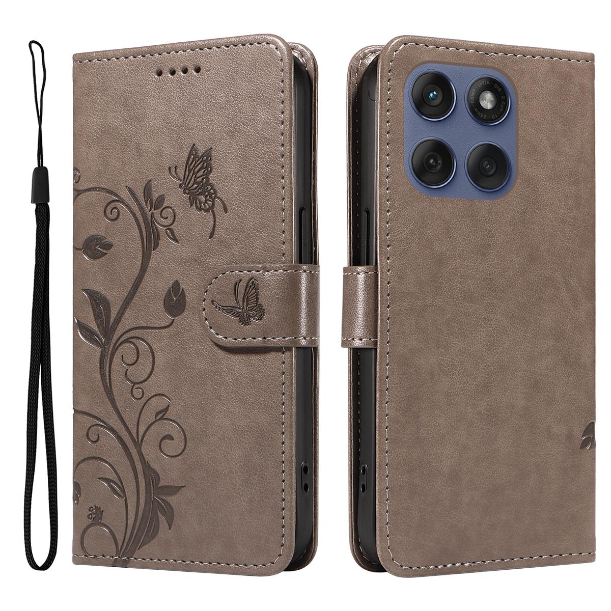 

Для Motorola Edge 60 5G/Motorola Edge 60 Pro 5G/Motorola Edge (2025) 5G/Motorola Edge 60 Fusion 5G Чехлы из ПУ кожи Gray