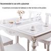 Portable Thickened PVC Transparent Dining Table Mat