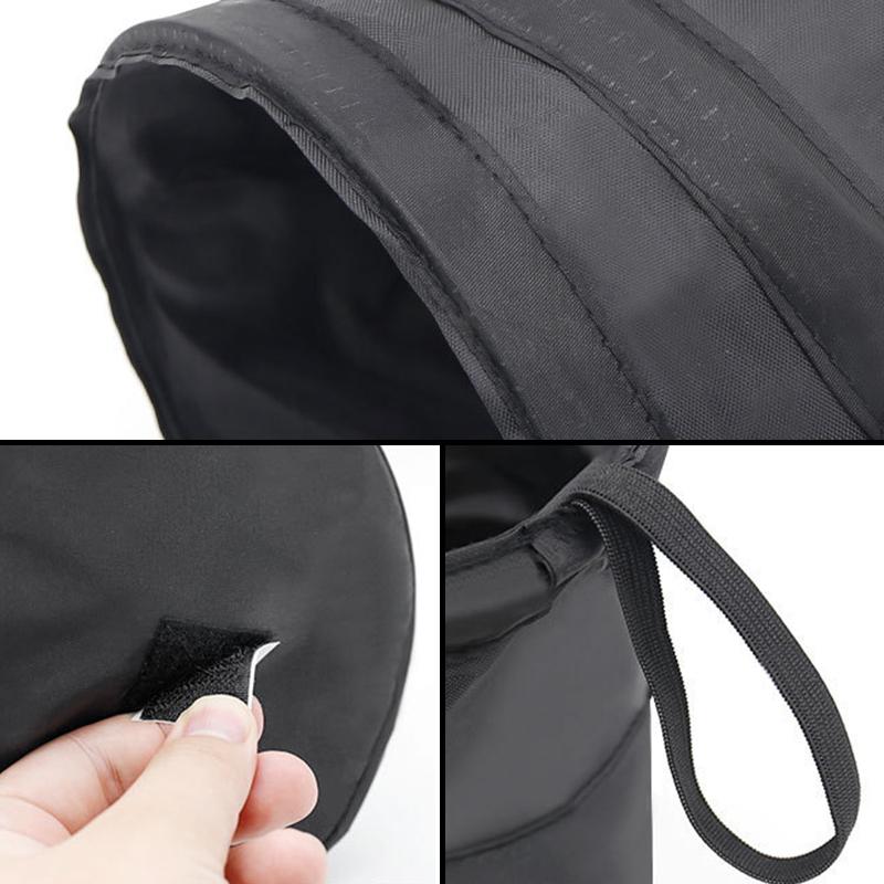 Houseeker Portable Car Trash  Bin Vehicle Garbage Can Foldable Pop-up Waterproof Bag Waste Storage Basket Auto Accessories