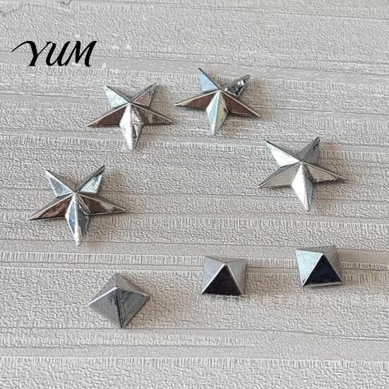 Snowboard Foot Grip 5/10Pcs Stomp Pad, Anti-Slip Pyramid Studs for Snowboarding Accessories Skiing, Star Shape Grip, Accessory Set