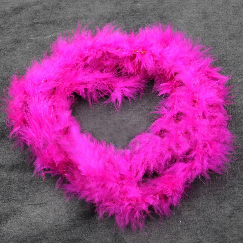2M Feather Boa Strip Fluffy Craft Costume Hen Night Dressup Wedding Fancy Party Holiday DIY Decoration