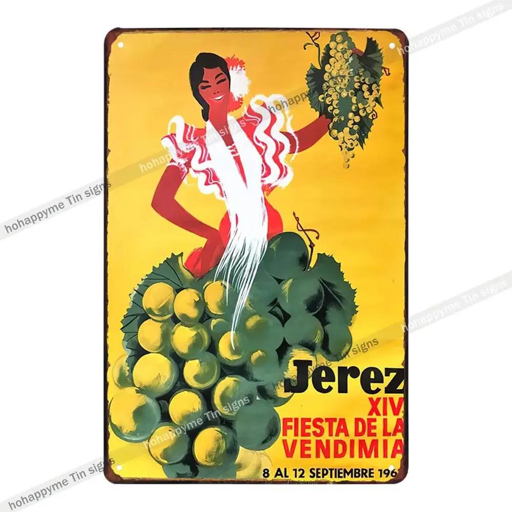 Bar Metall Wandkunst Dekoration Plakette Schilder Champagner Whisky Traube Wein Pub Club Cafe Poster Eisenmalerei Heimdekor 20x30cm