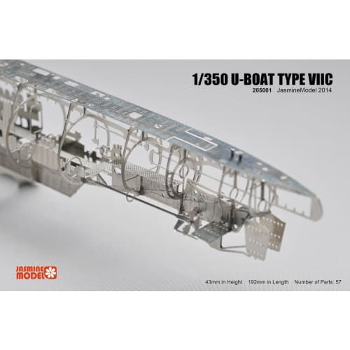Jasmine Model 1/350 U-Boat Type 7c Metal Kit JSM205001