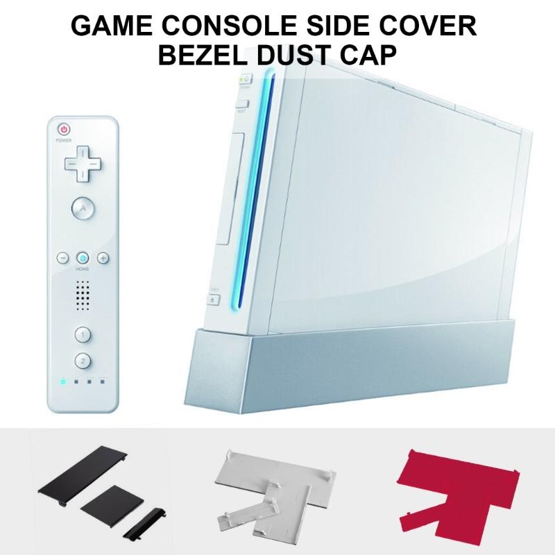 3 In 1 Protective Door Slot Cover Set for Gaming Console Easy Installation Door Replacement Dust Guard Lid Caps