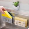 Storage Rack for Soap In The Kitchen Sink with a Hollow Design