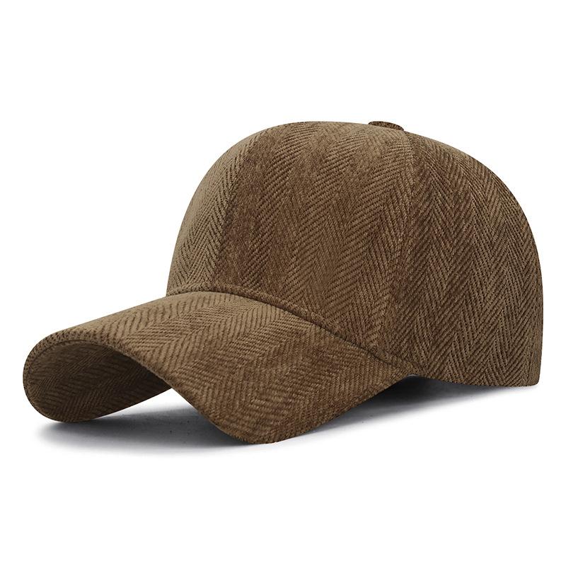 Spring Autumn Winter Solid Color Baseball Cap Couple Hat
