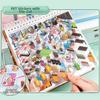 Shop Scene Sticker Book 10 Scenes 33 Sheets Miniature Scene Sticker Scenery Stickers  Children Toy