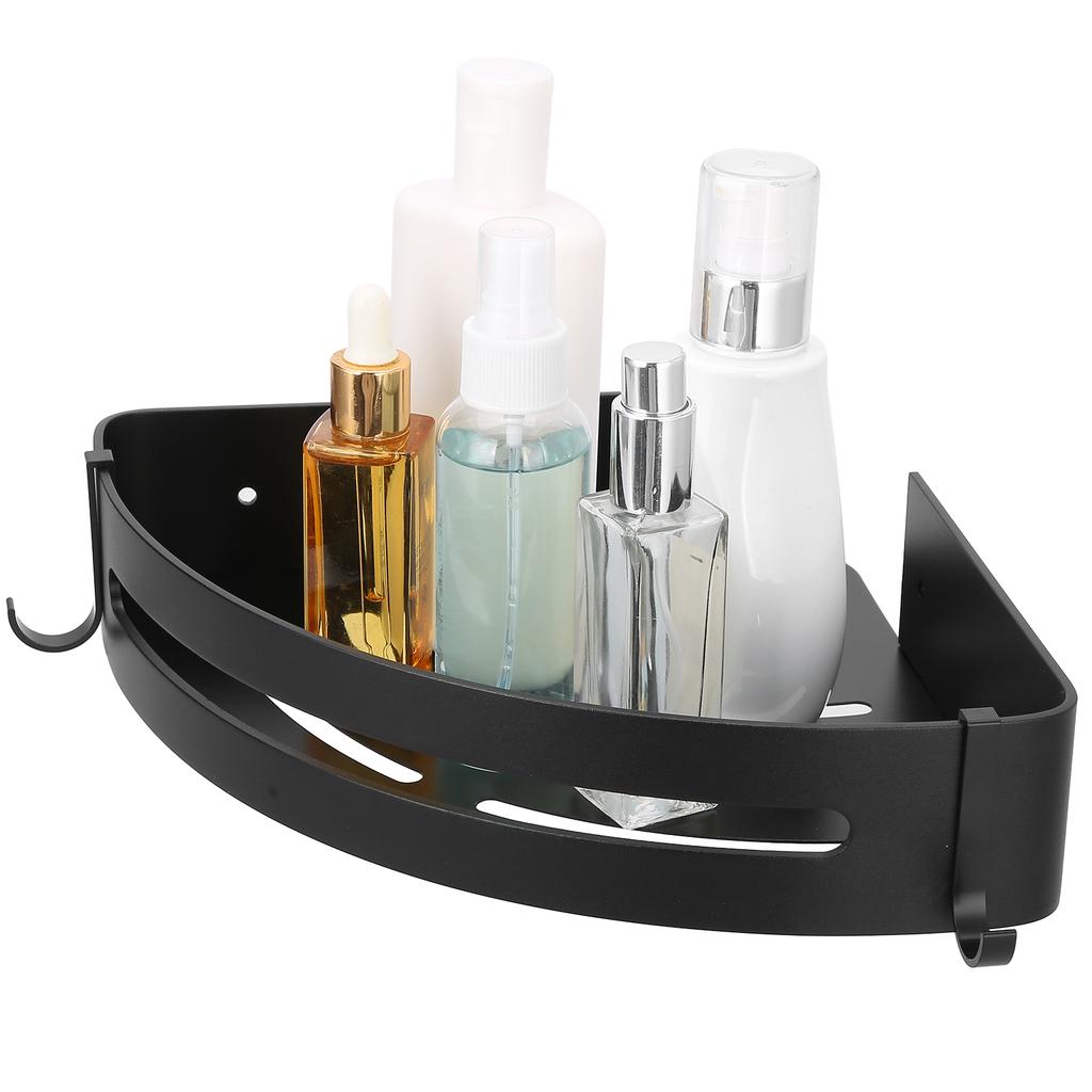 Aluminum Bathroom Shower Rack Shampoo Shower Gel Soap Holder Storage Basket