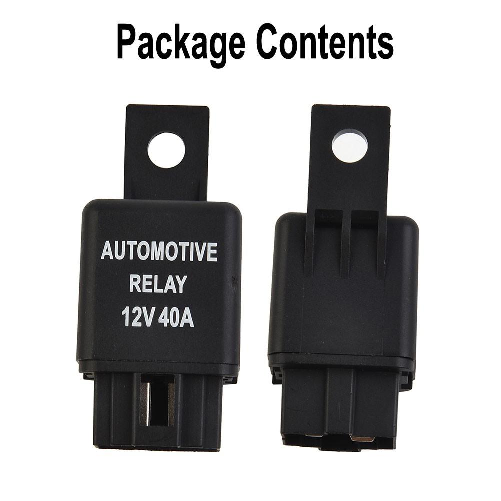 1x DC 12V 40A 40 AMP 4 Pin.SPST Car Auto Automotive Van Boat Bike Alarm Relay AU