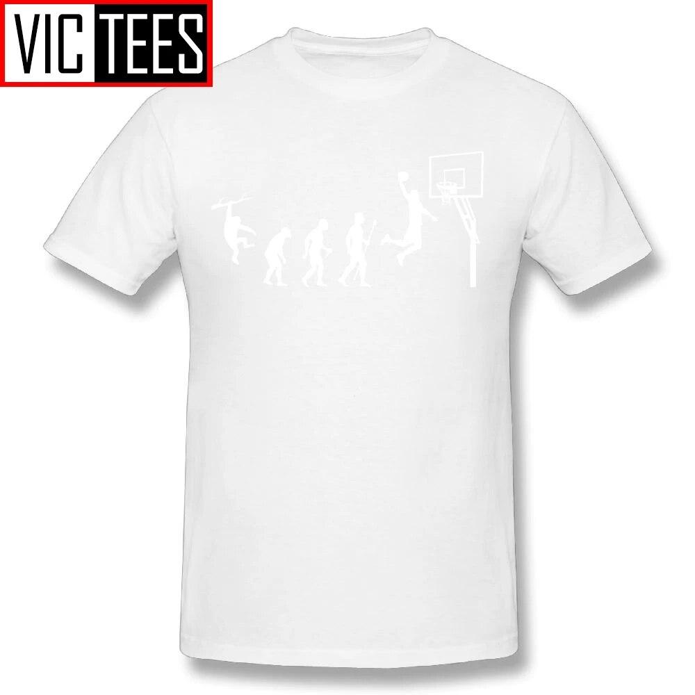 

Забавная футболка унисекс «Рожденный играть в баскетбол, эволюция», забавные футболки из 100% хлопка, футболки унисекс, большие размеры 3XL