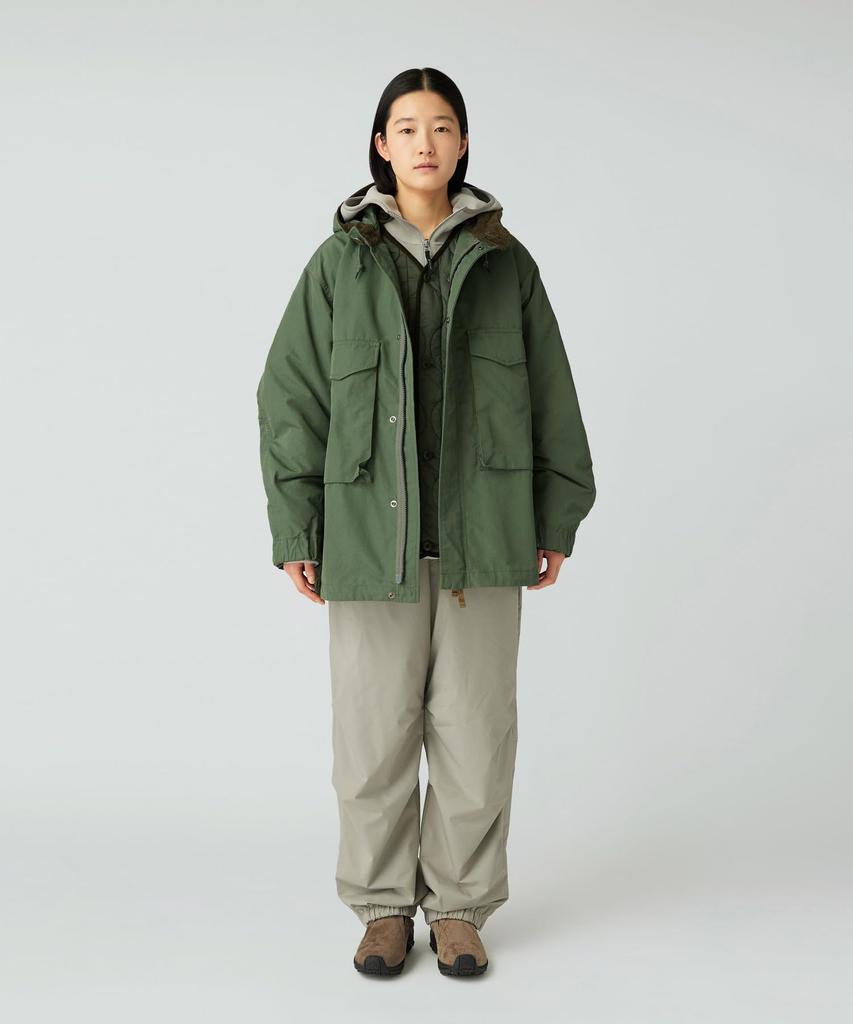 Snow Peak TAKIBI Ripstop Adjustable Jacket Outerwear Jacket for Men and Size S JK-25AU015 Women, Olive,