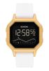 Nixon Watch Siren Stainless Steel A1211 Siren SS Wrist Watch Nixon (Black/Gold/White)