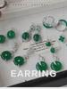 Elegant Retro Zircon Earrings: Chic, Versatile, and Luxurious Silver Needle Design