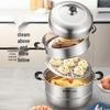 SUPOR 304 Stainless Steel Double-Layer Steamer Pot