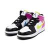 New Jordan 1 Mid White Black Cyber Pink GS CZ9835-100