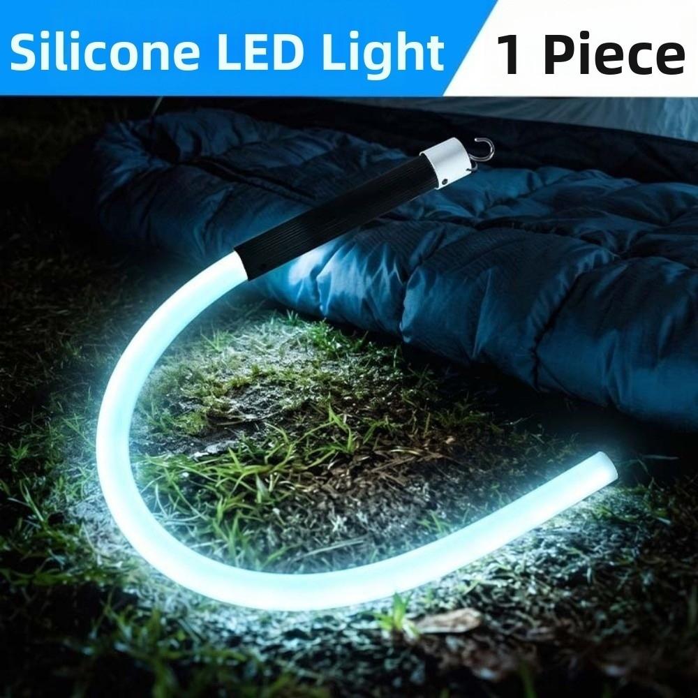 Colorful LED Flashlight Stick 3 Brightness Modes LED Work Lights Bendable LED Light Bar Home