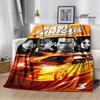 Fast & Furious Print Blanket Picnic blanket blankets for beds Flange Warm blanket Home travel blankets bed linings birthday gift