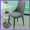 Leather Curved 20 Special-Shaped Seat Simple Dining Table Bench Cover Thickened Backrest Chair Cover Elastic Protection