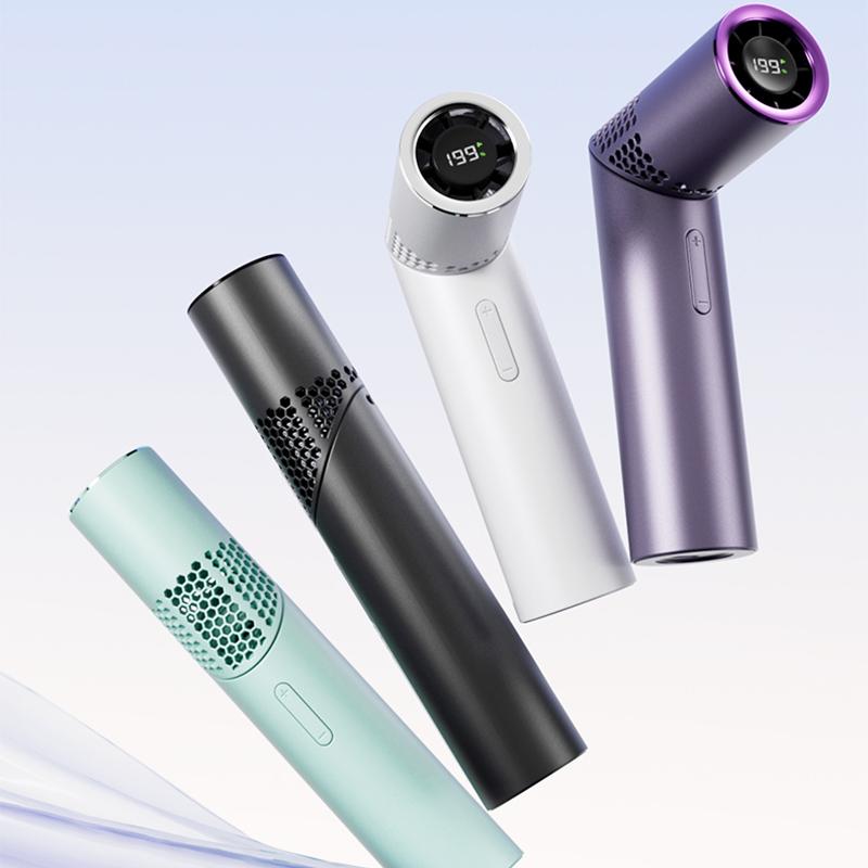 Bürstenloser Motor große Kapazität tragbar aufladbar faltbar Lippenstift Mini Handheld/Nackenaufhängung kleiner Ventilator