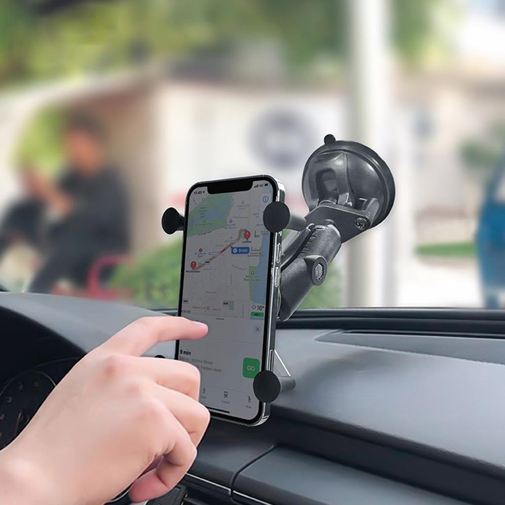 Reliability Ram Mount Twist Lock Suction Cup Ball Mount for Mobile Phone Vehicle Windshields Mount Stable Holder