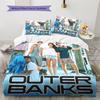 The Bund Mysteries Pattern Bedding Home Decoration Birthday Gift (1 * duvet cover + 2 * pillowcase, without core)