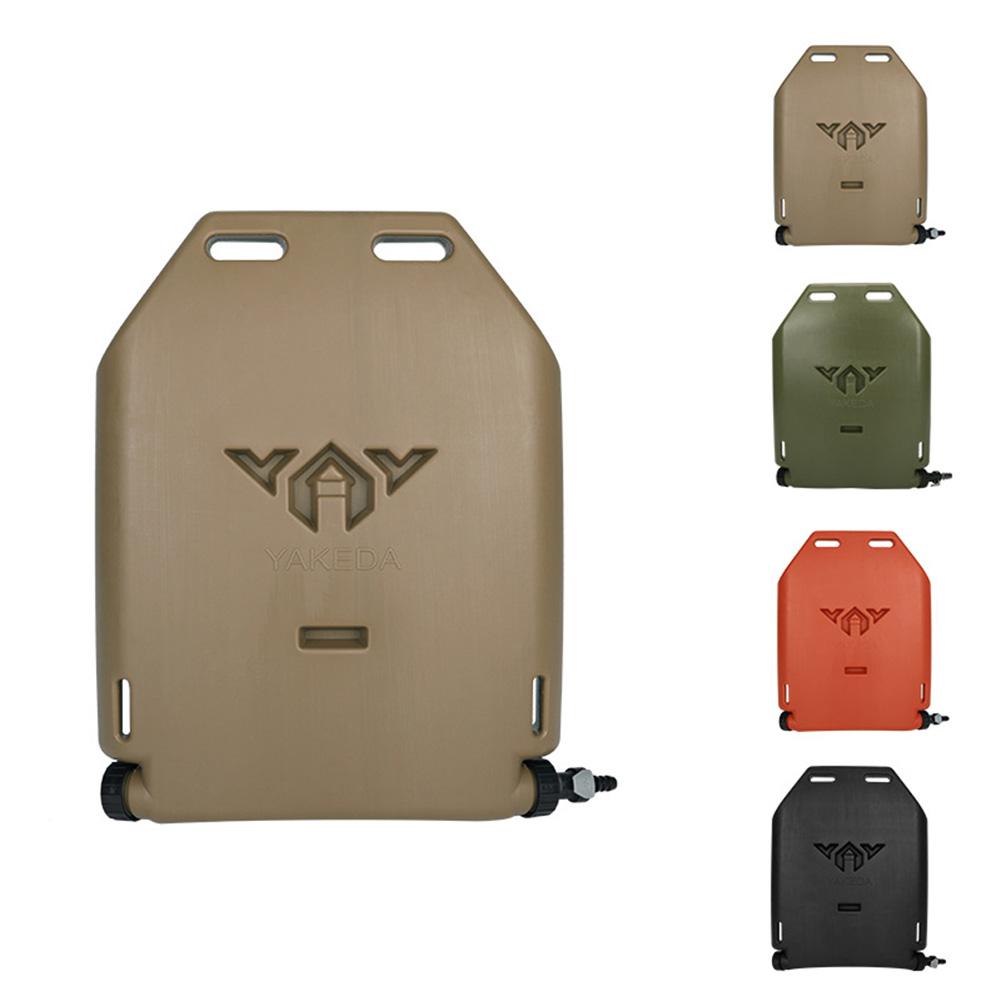 1.75L Water Panel Storage Hydration Bag PE Training Hydration Case Portable Leakproof Plate Carrier For Outdoor 24 x 3 x 31cm