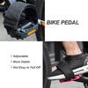 1 Pair Bicycles Pedal Straps Heavy Duty Bicycles Footrest Strips Accessory Set