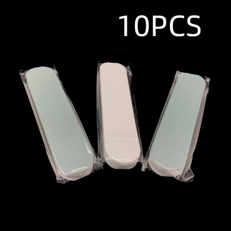 

Буфер для ногтей, двухсторонняя губка, пуховый блестящий лак, блок-буфер, мини-пилочки для ногтей, пенопластовый гладкий блестящий буфер, инструменты 10pcs