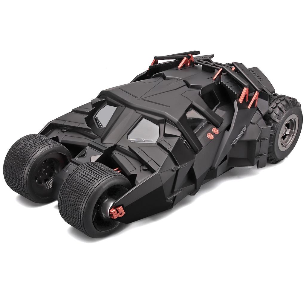 Official 1:18 Dark Knight Batmobile Alloy Model with Sound & Light Toy for Boys