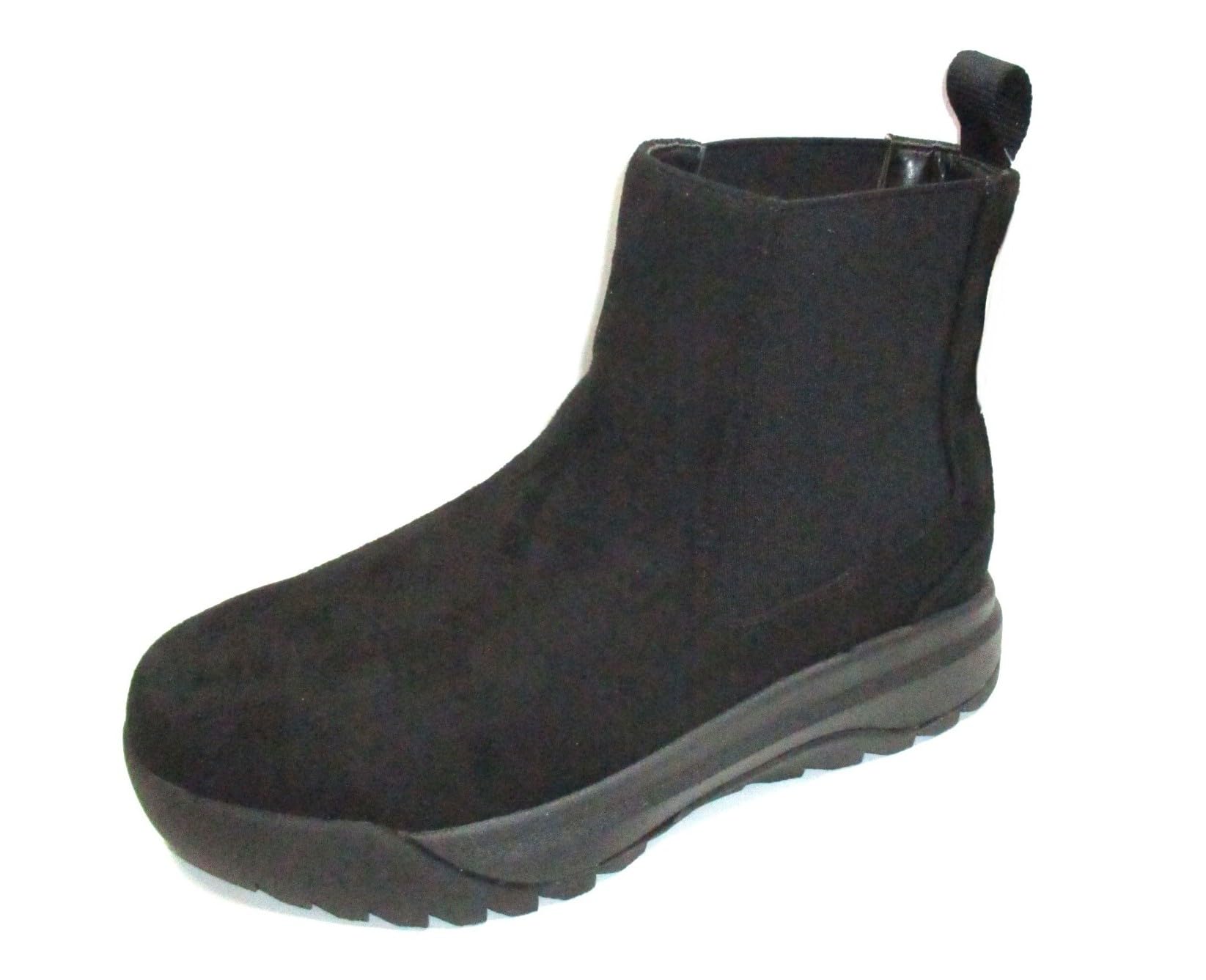 

Ботинки-треккинги Northdate с боковыми вставками-горами и стеклянной подошвой