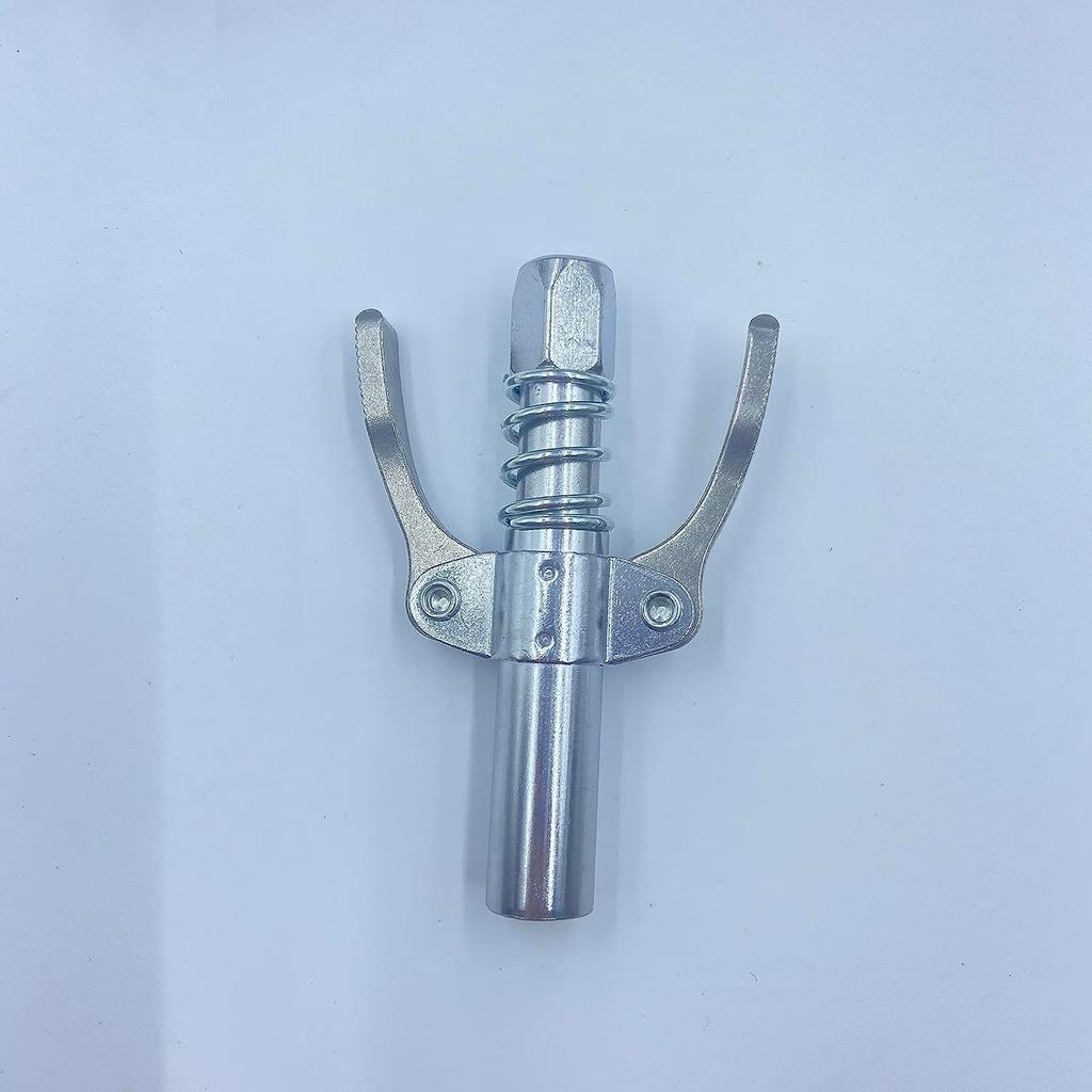 Coupling G Coupler, Double Handle Grease Gun for All Types of Grease Guns, G Grease Gun Mouthpiece, Less Effort, Easy To Attach and Remove