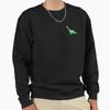 Unisex Cotton Sweater Pullover Hoodie Printed Sweater Dino Pullover Sweatshirt Casual Long Sleeve Sweatshirt