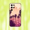 Travel Los Angeles California Phone Case For Samsung S 25,24,23,22,30,21,10,9,Ultra,Plus,Lite,FE,4,5G Black Soft Case