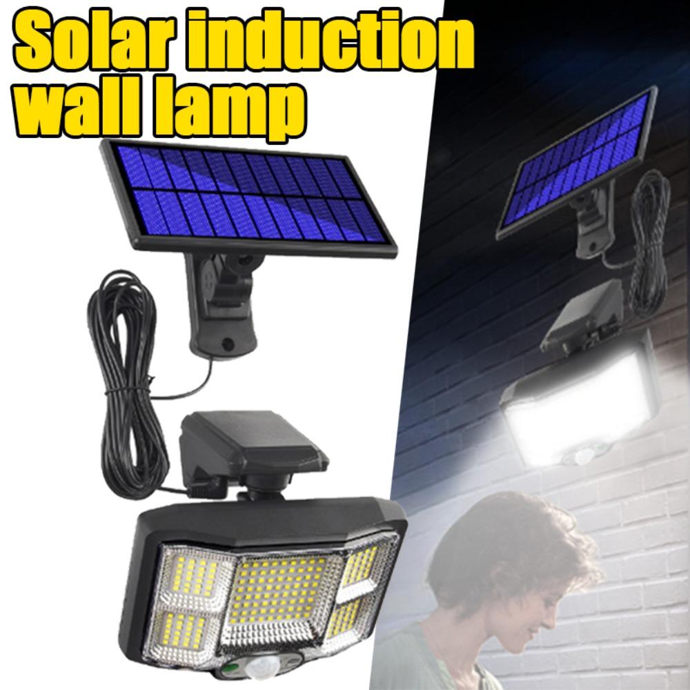 40W Solar Lights Outdoor Motion Sensor 168LED/168COB Waterproof Split Flood Lights With Remote Control For Patio Yard Garden Garage